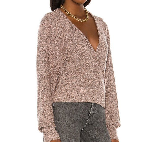 FREE PEOPLE Going for Gold Sweater in Rose - Picture 11 of 12